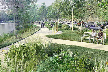 Jardin du tour de ville